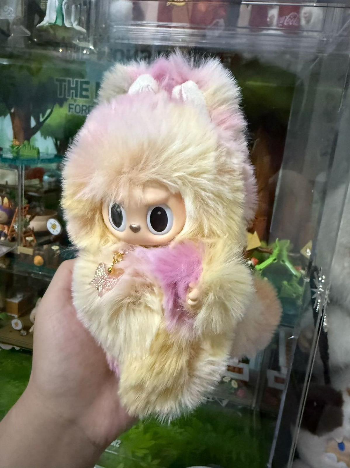 Yellow and Purple Baby Fox Monster
Vinyl Face Doll