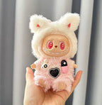 Fluffy Bear And Pink Sheep Outfit