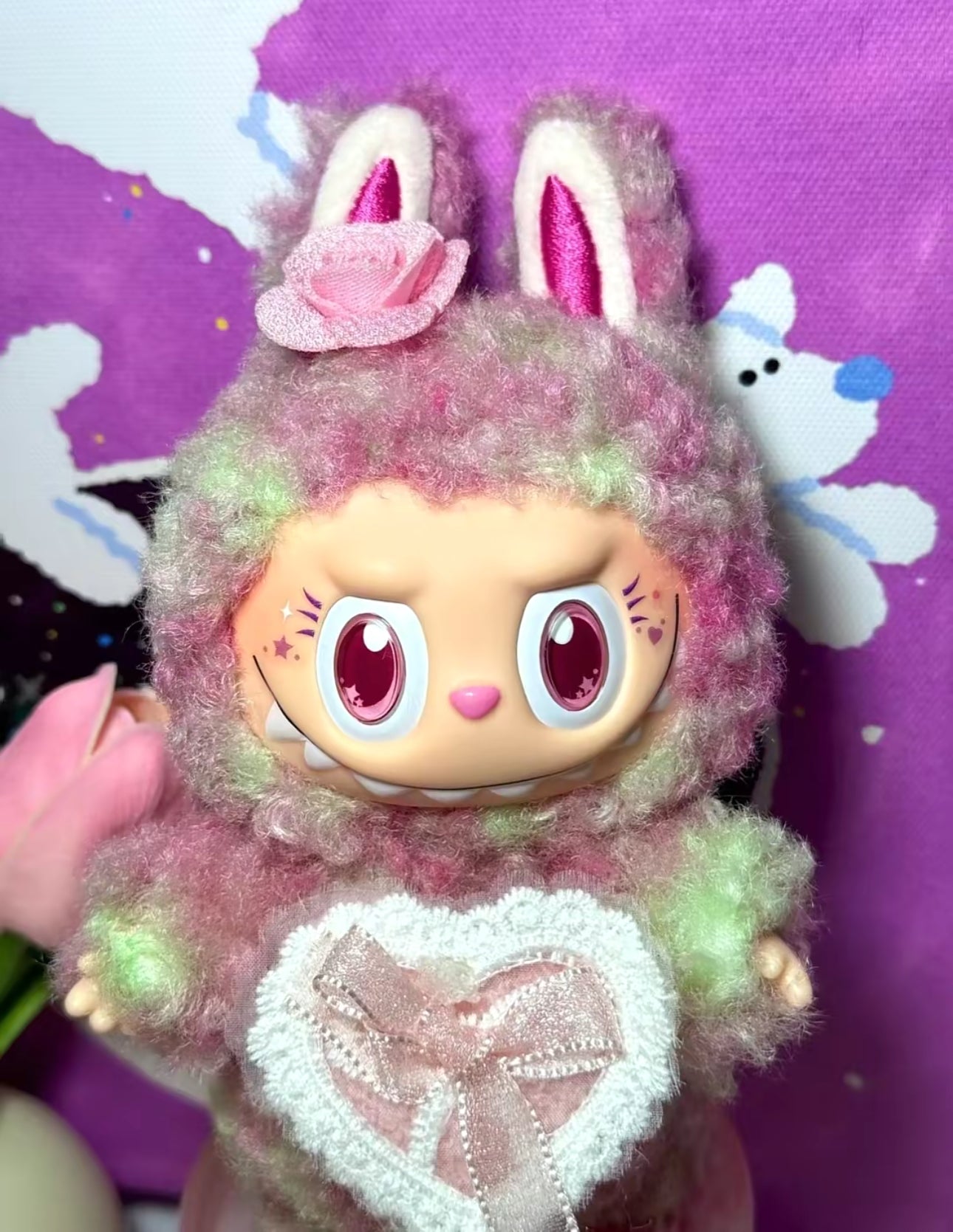 Tutti-Frutti Monster Vinyl face Doll 