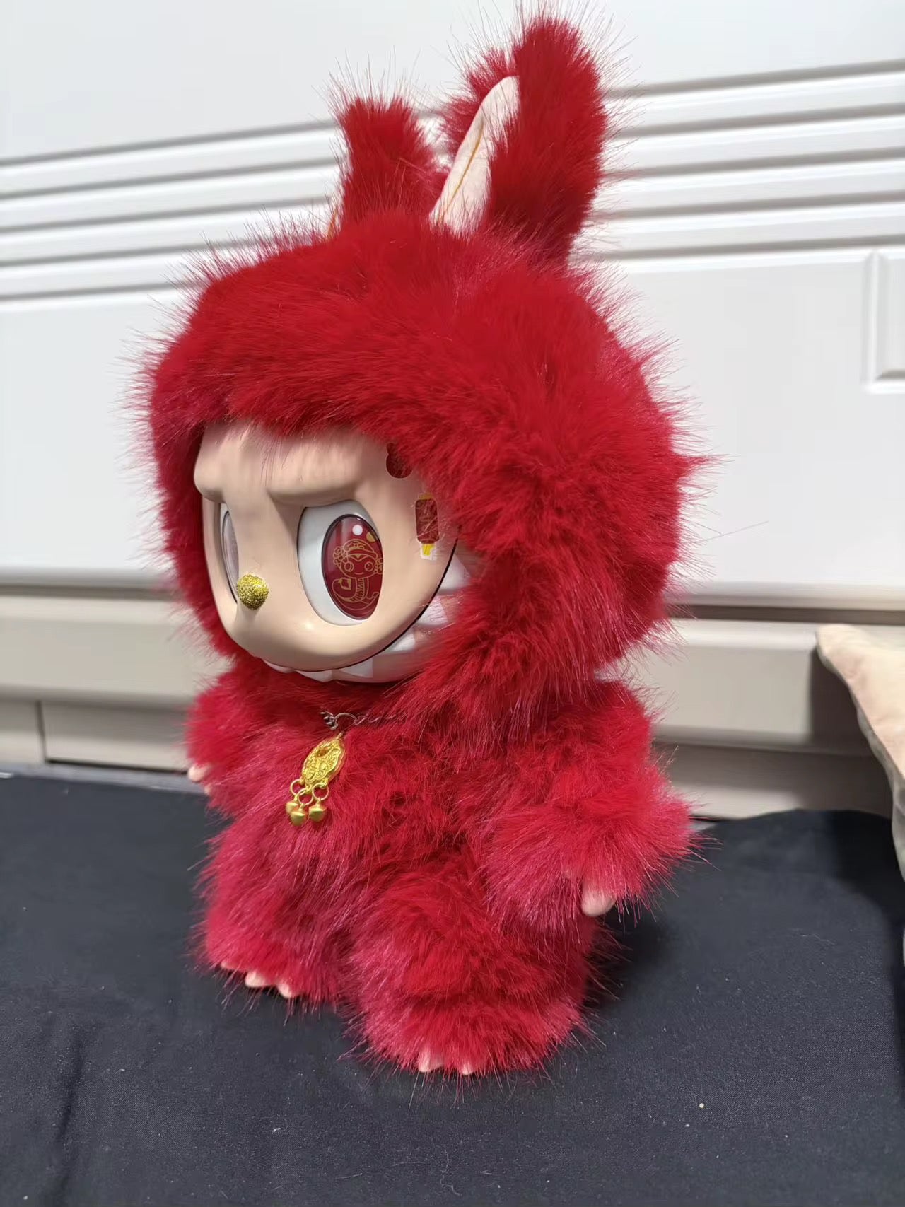 Red Dragon Monster 38cm Vinyl Face Doll.