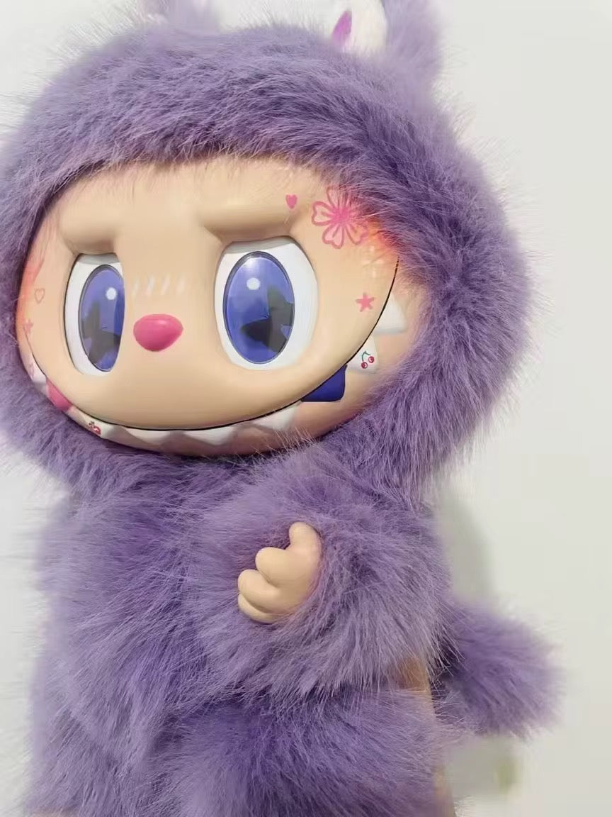 Purple Momo 38cm Monster Vinyl Face Doll